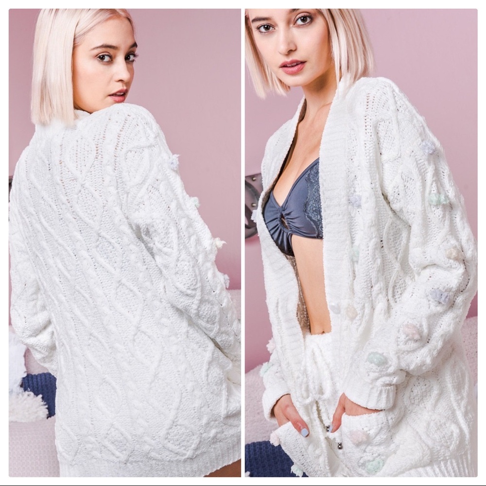 POL Ice Cream Chenille Cardigan - Picture 3 of 12